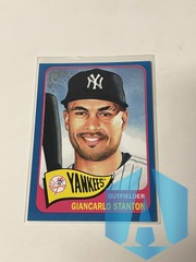 2019 Topps Gallery Heritage Blue 54/99 Giancarlo Stanton #HT-23